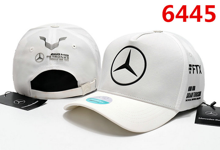 Casquette Mercedes AMG Petronas Formula One Team 2023 Homme Réglable Pur Coton